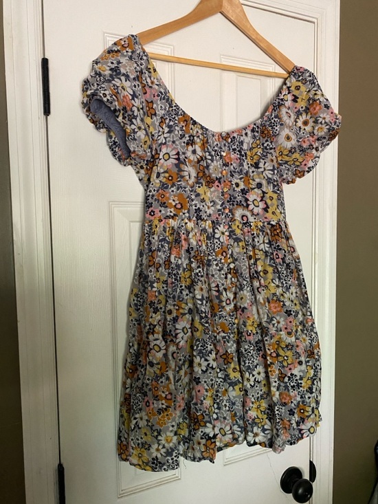 American Eagle Dresses & Skirts - AMERICAN EAGLE - Boho Floral Babydoll Dress - Women's size M